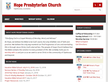 Tablet Screenshot of hpcopelousas.org
